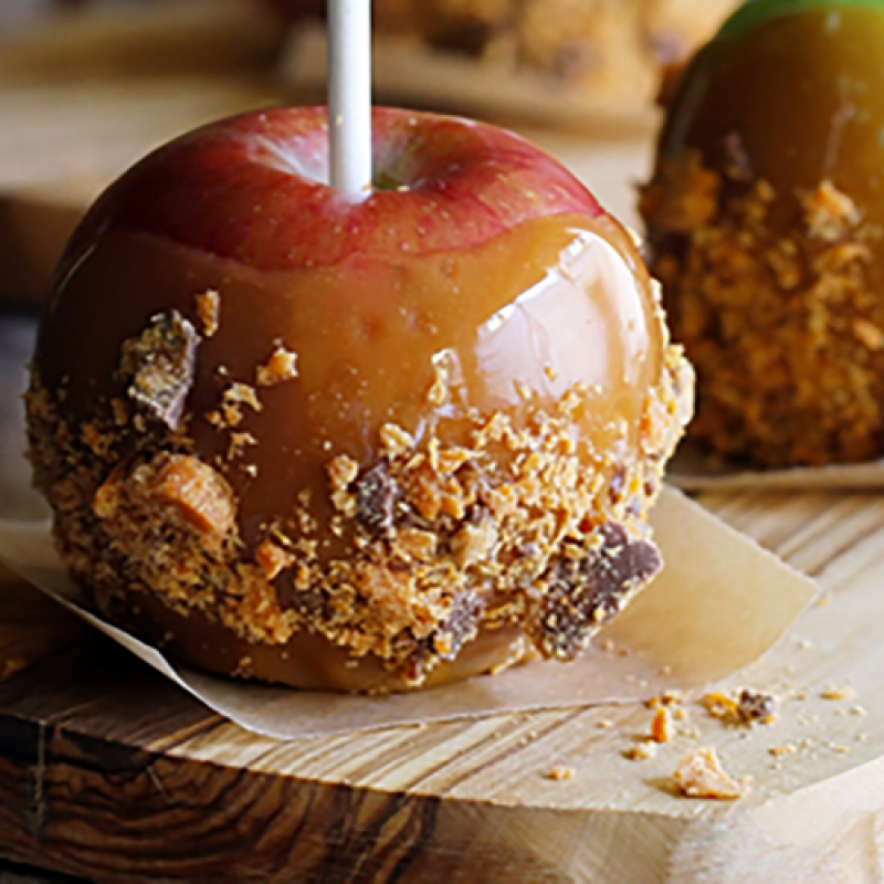 Homemade Butterfinger Caramel Apples in Minutes: Your Easy Guide